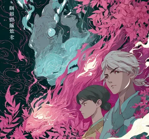 日常题材漫画封面示例：放学后的教室